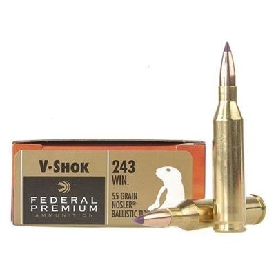 Federal Ammo 243 Winchester Nosler Ballistic Tip 5