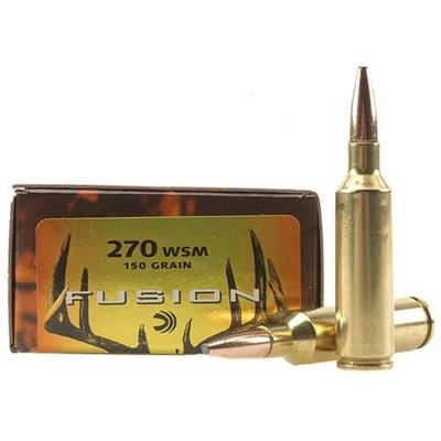 Federal Ammo Fusion 270 WSM Fusion 150 Grain 20 Ro
