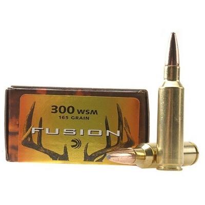 Federal Ammo Fusion 300 WSM Fusion 165 Grain 20 Ro