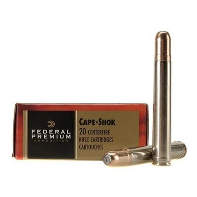 Federal Ammo Cape-Shok 458 Lott Trophy Bonded 500