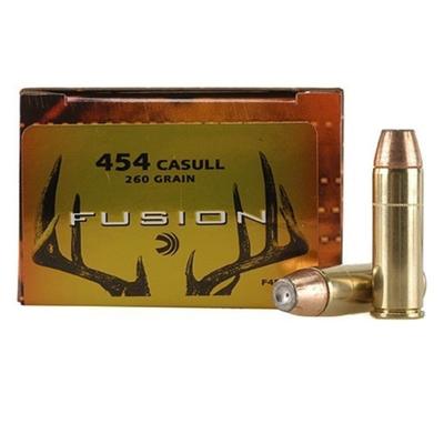 Federal Ammo 454 Casull Fusion 260 Grain 20 Rounds Federal Ammo 454 Casull Fusion 260 Grain 20 Rounds