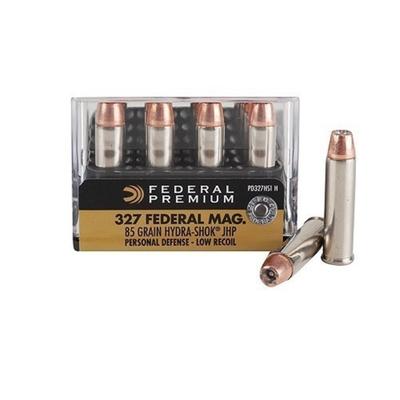 Federal Ammo 327 Federal Magnum Hydra-Shok JHP 85