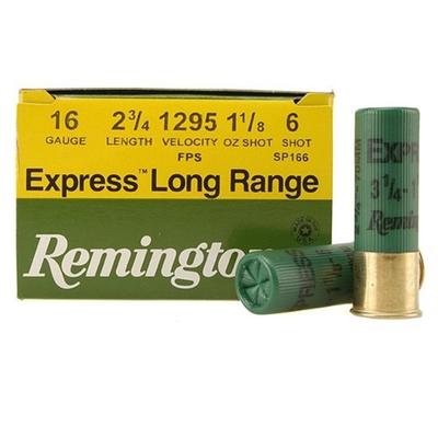 Remington Shotshells Express 16 Gauge 2.75in 1-1/8