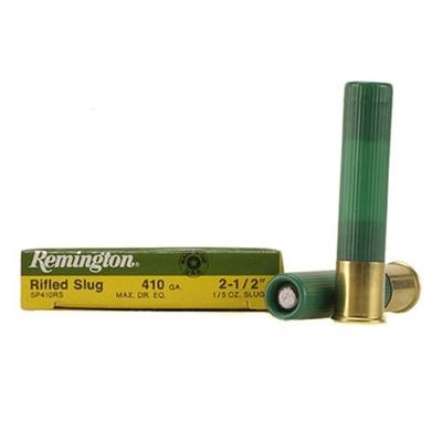 Remington Shotshells Slugger Rifled Slugs .410 Gau