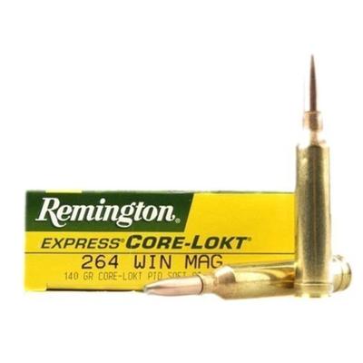 Remington Ammo 264 Win Mag 140 Grain PSP 20 Rounds