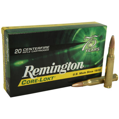 Remington Ammo Core-Lokt 30-06 Springfield PSP 165