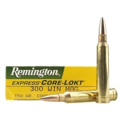 Remington Ammo Core-Lokt 300 Win Mag PSP 150 Grain