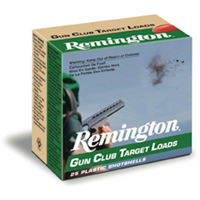 Remington Shotshells Gun Club Target 12 Gauge 2.75