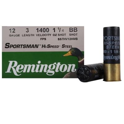 Remington Shotshells Sportsman Hi-Speed 12 Gauge 3 Remington Shotshells Sportsman Hi-Speed 12 Gauge 3