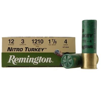 Remington Shotshells Nitro Turkey 12 Gauge 3in 1-7