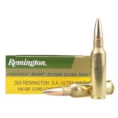 Remington Ammo Core-Lokt 300 WSM Core-Lokt PSP 165
