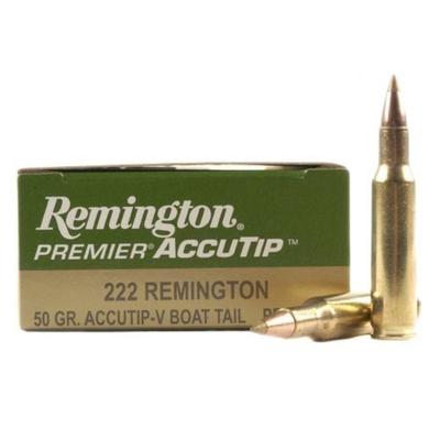 Remington Ammo 222 Remington AccuTip 50 Grain 20 R