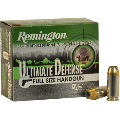 Remington Ammo Ultimate 40 S&W 180 Grain BJHP
