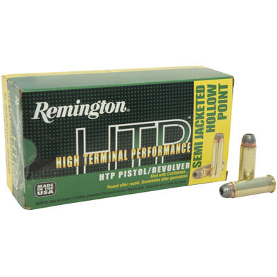 Remington Ammo HTP 44 Magnum 240 Grain Semi JHP 50