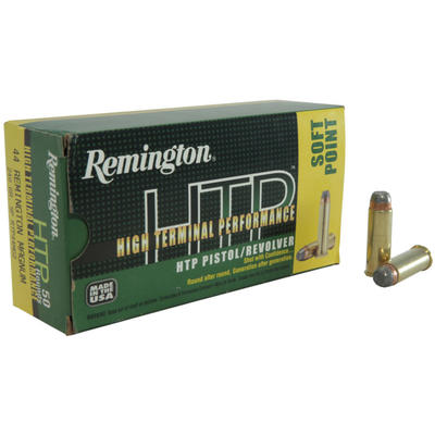 Remington Ammo HTP 44 Magnum 240 Grain SP 50 Round