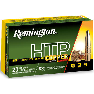 Remington Ammo HTP Copper 270 Winchester 130 Grain