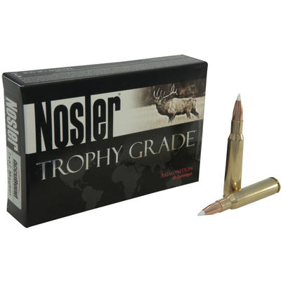 Nosler Ammo Trophy 7x57mm Mauser 140 Grain AccuBon
