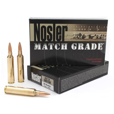 Nosler Ammo Match 28 Nosler 168 Grain Custom 20 Ro