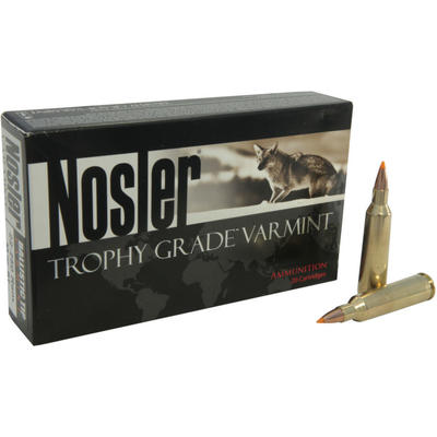 Nosler Ammo Trophy Grade 22-250 Remington 55 Grain