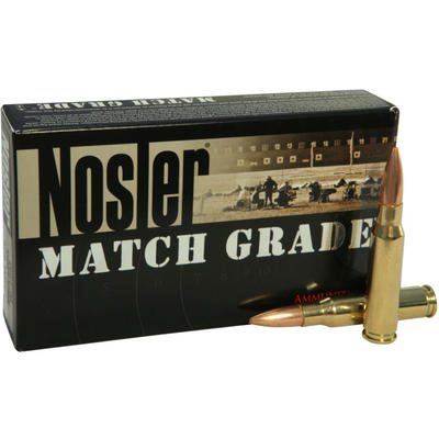 Nosler Ammo Trophy 308 Winchester Custom 155 Grain