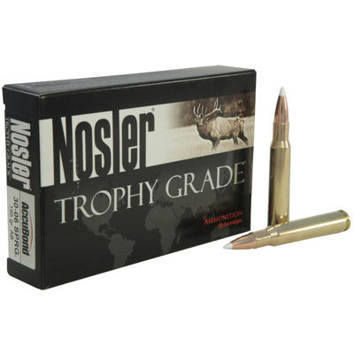 Nosler Ammo Trophy 30-06 Springfield 165 Grain Acc Nosler Ammo Trophy 30-06 Springfield 165 Grain Acc