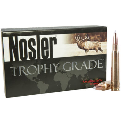 Nosler Ammo Trophy 338 Win Mag 225 Grain AccuBond