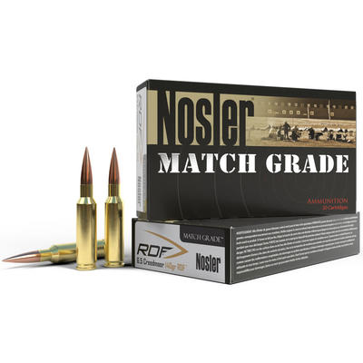 Nosler Ammo Match Grade RDF 6.5 Creedmoor 140 Grai