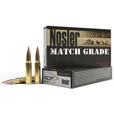 Nosler Ammo Match Grade RDF 308 Winchester 175 Gra