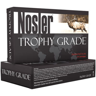 Nosler Ammo Trophy Grade 33 Nosler 250 Grain Parti