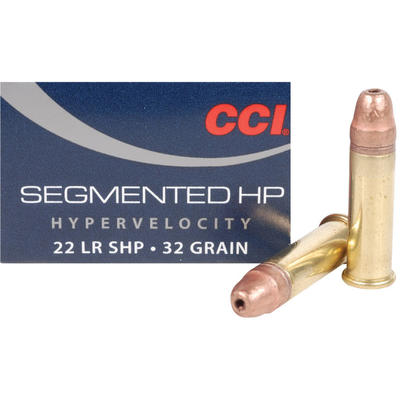 CCI Rimfire Ammo Quick-Shok Varmint .22 Long Rifle CCI Rimfire Ammo Quick-Shok Varmint .22 Long Rifle