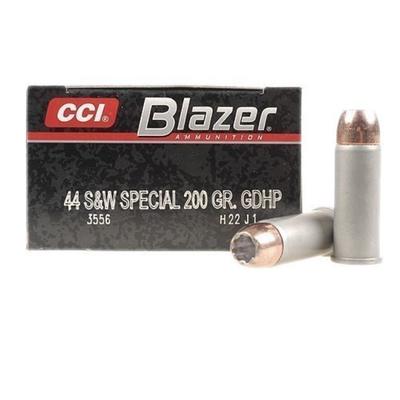 CCI Ammo Blazer 44 Special JHP 200 Grain 50 Rounds