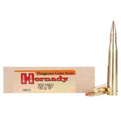 Hornady Ammo Dangerous Game 300 H&H Magnum Int