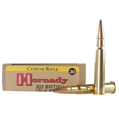 Hornady Ammo Superformance 303 British Spire Point Hornady Ammo Superformance 303 British Spire Point