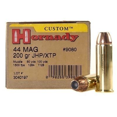 Hornady Ammo 44 Magnum XTP JHP 200 Grain 20 Rounds