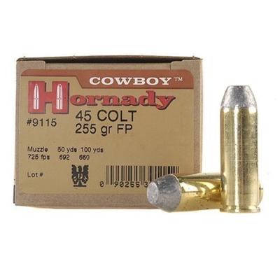Hornady Ammo Cowboy 45 Colt (LC) Cowboy 255 Grain