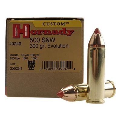 Hornady Ammo Super Shock Tip 500 S&W 300 Grain Hornady Ammo Super Shock Tip 500 S&W 300 Grain