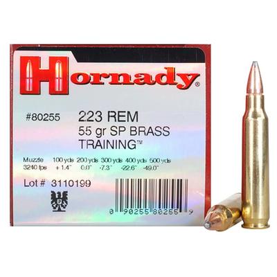 Hornady Ammo Custom 223 Remington 55 Grain SP 50 R