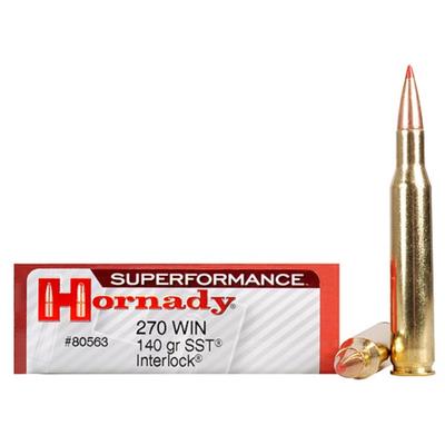 Hornady Ammo Super Shock Tip 270 Winchester SST 14