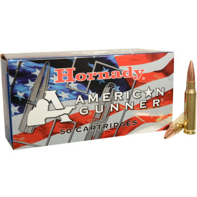 Hornady Ammo Amer Gunner 308 Winchester 155 Grain