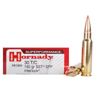 Hornady Ammo Super Shock Tip 30 Thompson Center SS