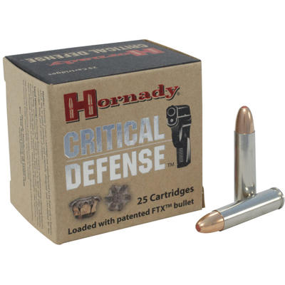 Hornady Ammo Critical Defense 30CAR 110 Grain FTX Hornady Ammo Critical Defense 30CAR 110 Grain FTX