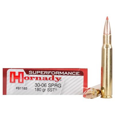 Hornady Ammo Super Shock Tip 30-06 Springfield SST Hornady Ammo Super Shock Tip 30-06 Springfield SST