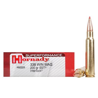 Hornady Ammo Super Shock Tip 338 Win Mag SST 200 G