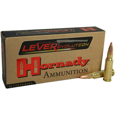 Hornady Ammo LEVERevolution 338 Marlin Express FTX