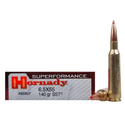 Hornady Ammo Super Shock Tip 6.5x55mm 140 Grain SS