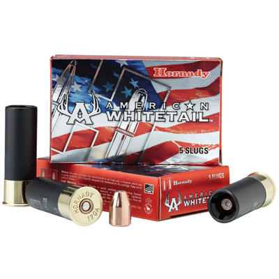 Hornady Shotshells Amer Whitetail Interlock 12 Gau