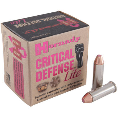 Hornady Ammo Critical Defense 38 Special FTX 90 Gr Hornady Ammo Critical Defense 38 Special FTX 90 Gr