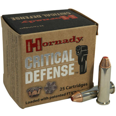 Hornady Ammo Critical Defense 357 Magnum 125 Grain