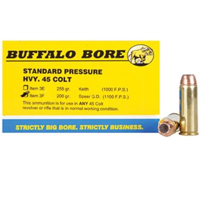 Buffalo Bore Ammo 45 Colt (LC) JHP 200 Grain 20 Ro