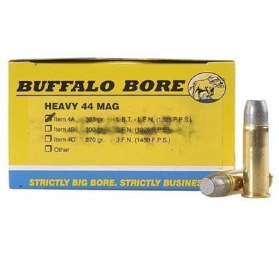 Buffalo Bore Ammo 44 Magnum Hard Cast FN 305 Grain